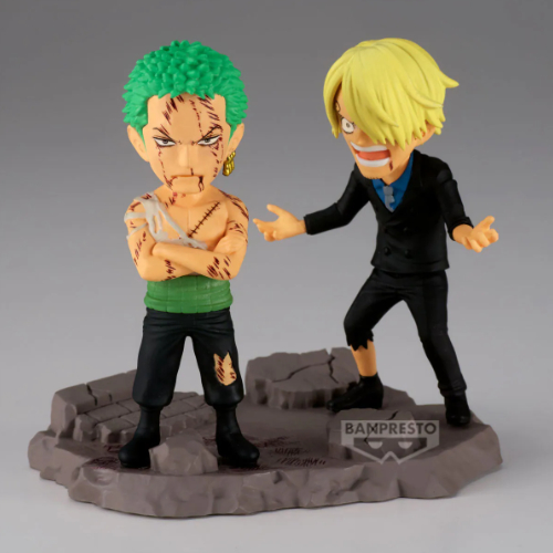 One Piece World Collectable Figure Log Stories - Roronoa Zoro & Sanji - Nothing… At All!!! (Figurine)(Banpresto)