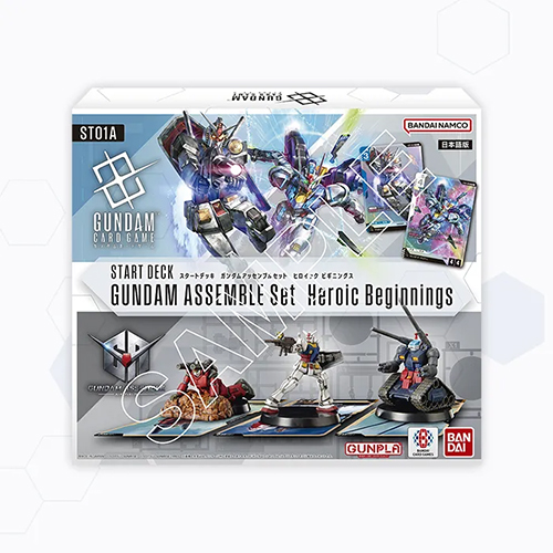 Gundam Card Game Start Deck Gundam Assemble Set Heroic Beginnings【ST01A】(TCG)