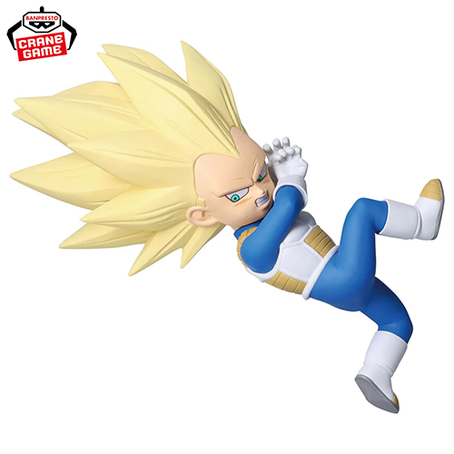 Dragon Ball Daima Super Saiyan 3 Vegeta (Mini) Figure With Panel (Figurine)(Banpresto)