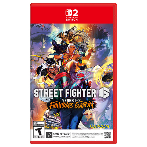 Street Fighter 6 (Years 1 - 2 Fighter Edition) -(Game Key Card) (Asia)(Eng/Chn)(Switch 2)(Pre-Order)