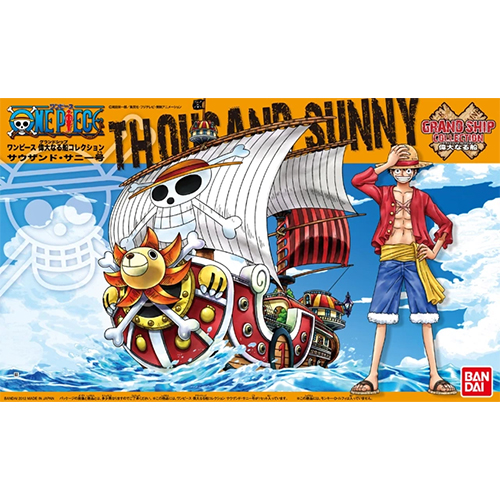 Bandai - 1600 (0028) One Piece Grand Ship Collection Thousand Sunny - 57426 (Model kit)
