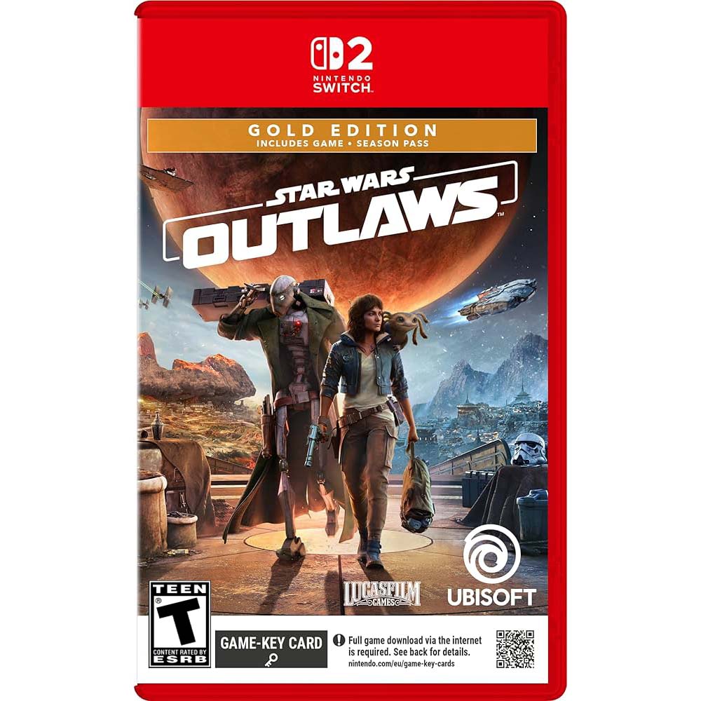Star Wars Outlaws Gold Edition (Game Key Card) - (Asia)(Eng/Chn)(Switch 2)(Pre-Order)