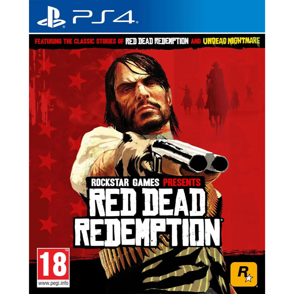 Red Dead Redemption 1 + Undead Nightmare - (R2)(Eng/Chn)(PS4)