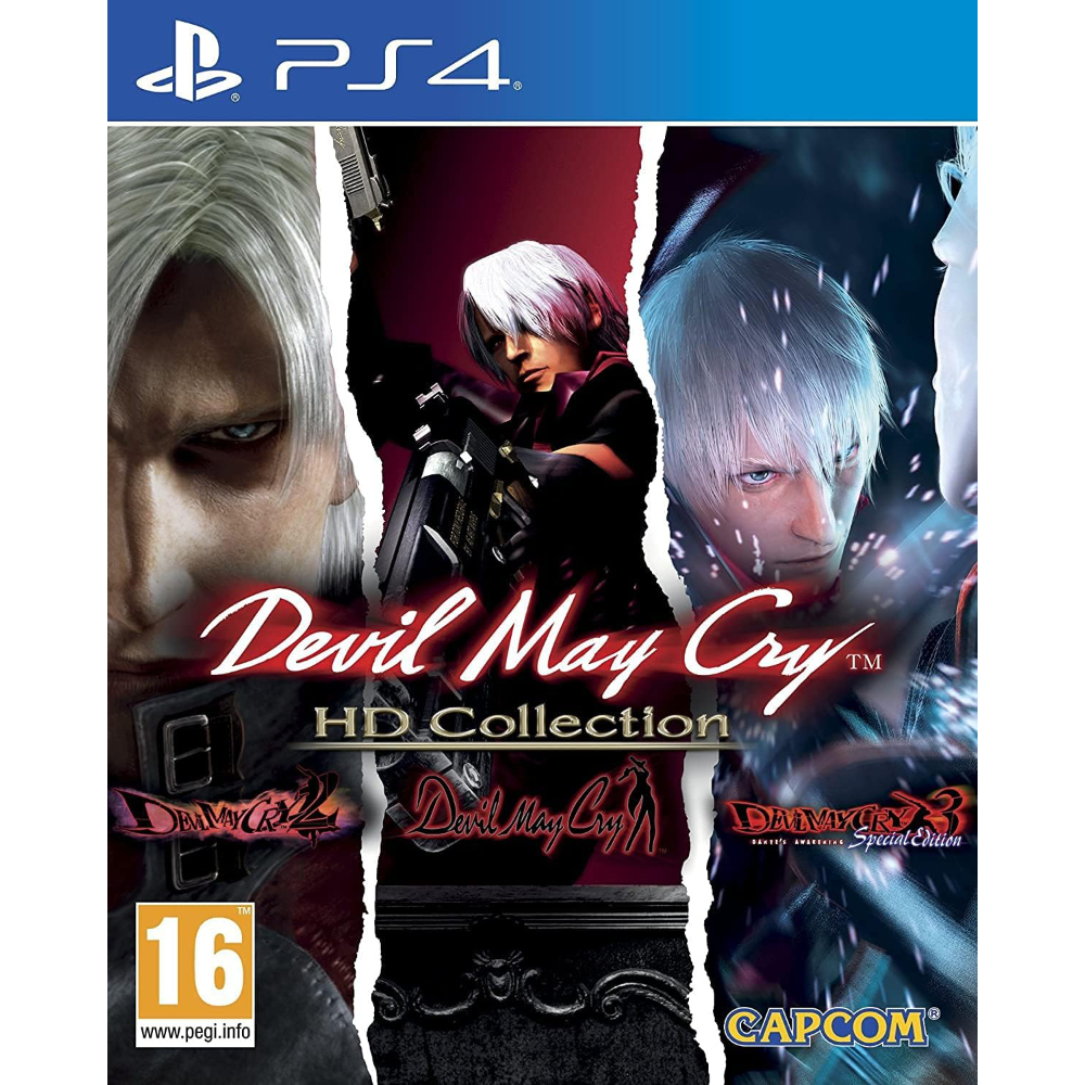 Devil May Cry HD Collection Triple Pack 1,2,3 - (R2)(Eng/Chn)(PS4)