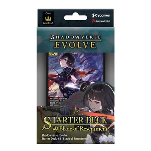 Shadowverse Evolved English Starter Deck Blade of Resentment [TCG](PROMO)