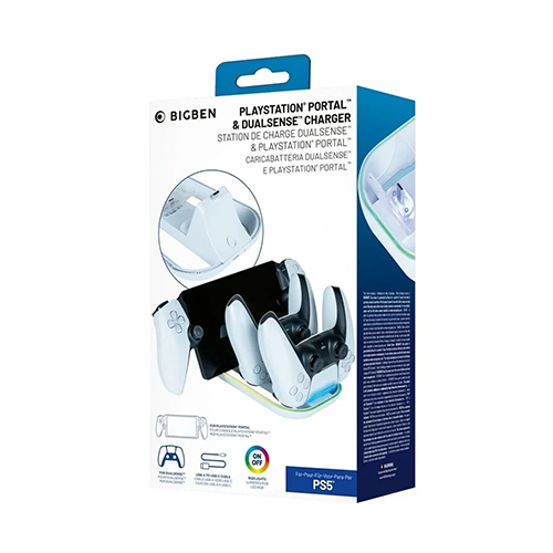 Nacon Charging Station for Playstation Portal & DualSense Controllers (PS5)