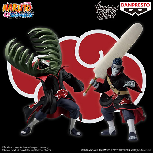 Naruto Shippuden Vibration Stars - Zetsu & Kisame Hoshigaki - (Figurine)(Banpresto)