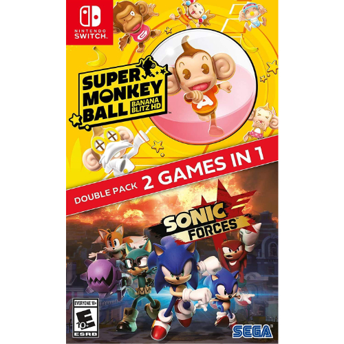 Sonic Forces + Super Monkey Ball : Banana Blitz Double Pack (US)(Eng)(Switch)