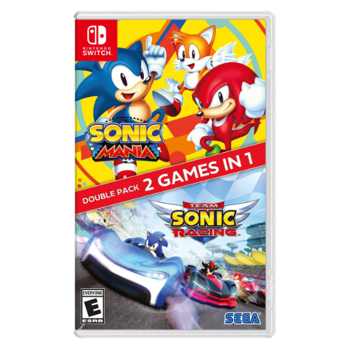 Sonic Mania + Team Sonic Racing Double Pack- (US)(Eng)(Switch)