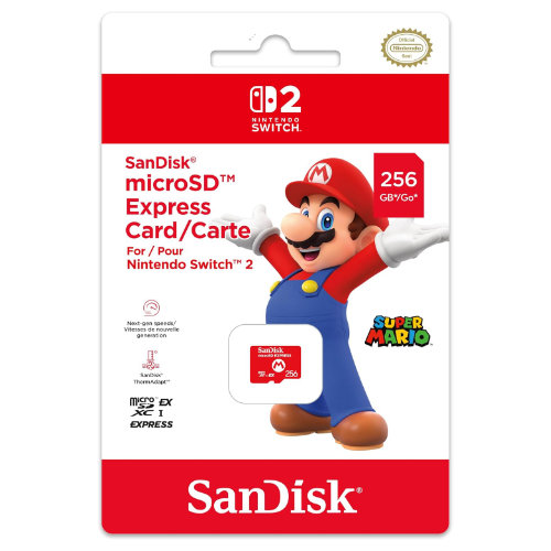 SanDisk X Micro SD Express Card 256GB - (Switch 2)