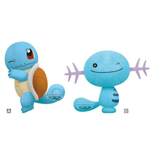 Pokemon Big Plush Squirtle & Wooper  (Plushie)(Banpresto)(Pre-Order)