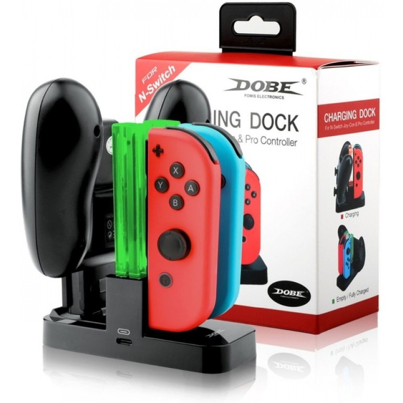 controller charging dock switch