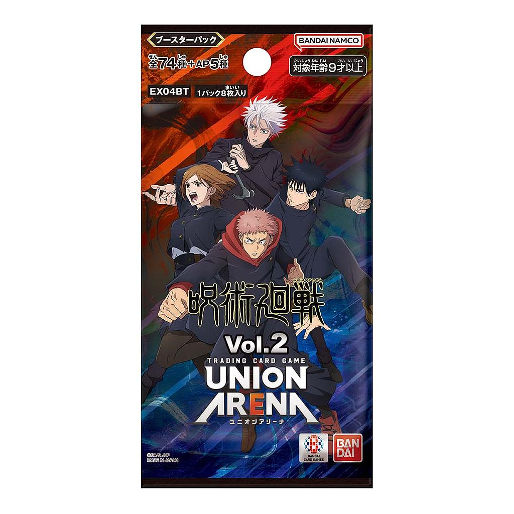 UNION ARENA Booster Pack Jujutsu Kaisen Vol.2【EX04BT】(Pack) (TCG)