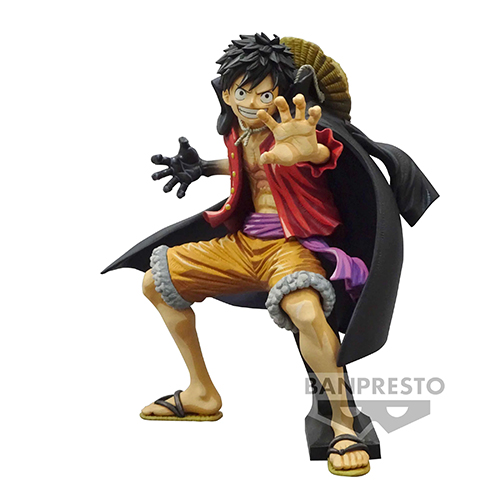 One Piece King of Artist The Monkey D Luffy Wanokuni 2 Manga Dimensions Figure (Banpresto)