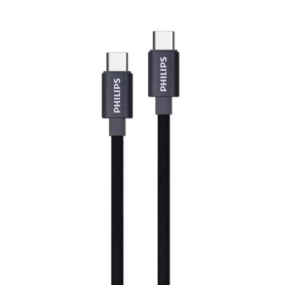 Philips Cable PD3.0/4.0 USB-C to USB-C 60W (Black)(DLC5533C/97)