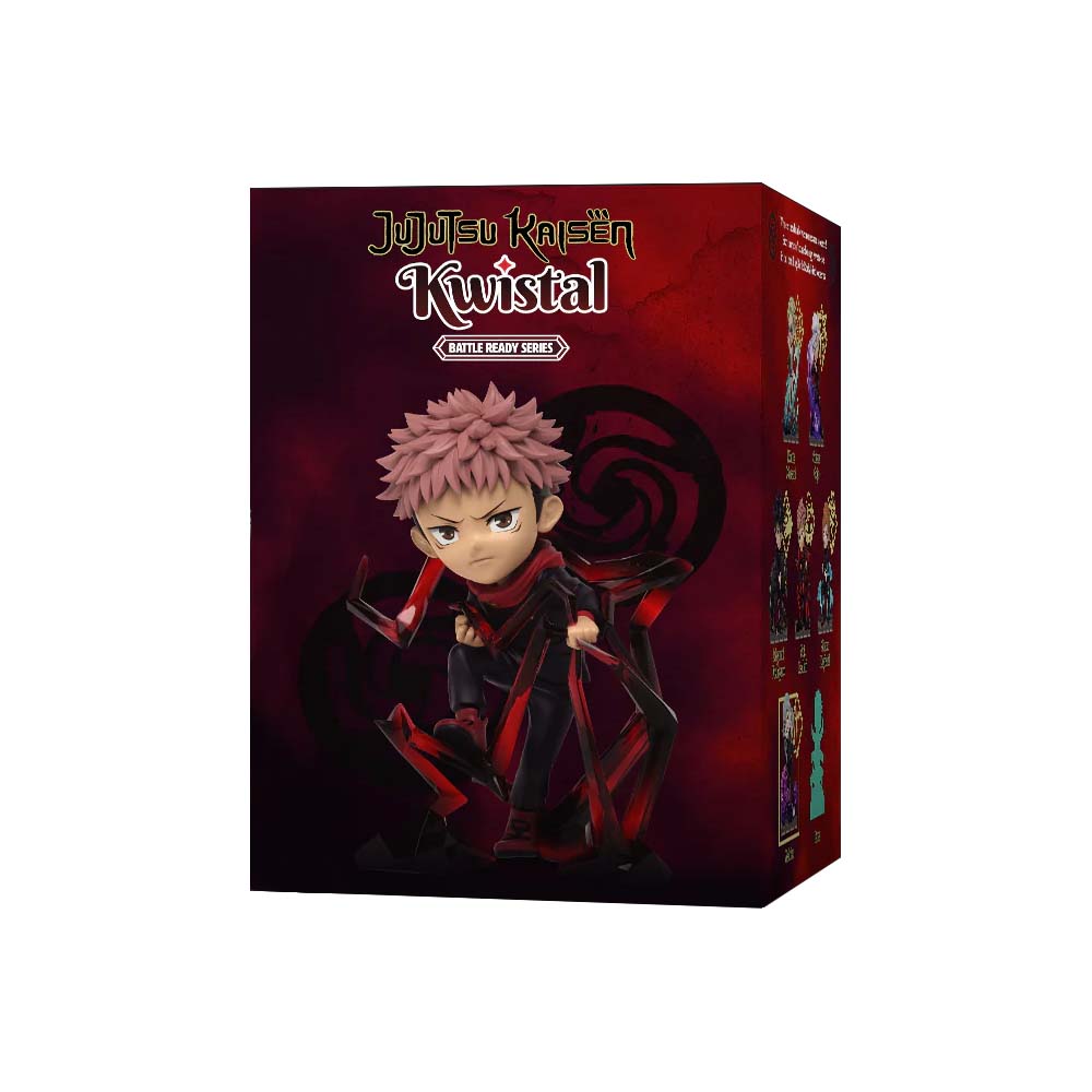 Blindbox Mighty Jaxx Jujutsu Kaisen Kwistal Battle Ready Series (Single Box)