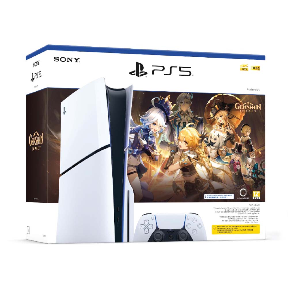 PlayStation 5 Slim (Physical Edition) – Genshin Impact Gift Bundle (Pre-Order)