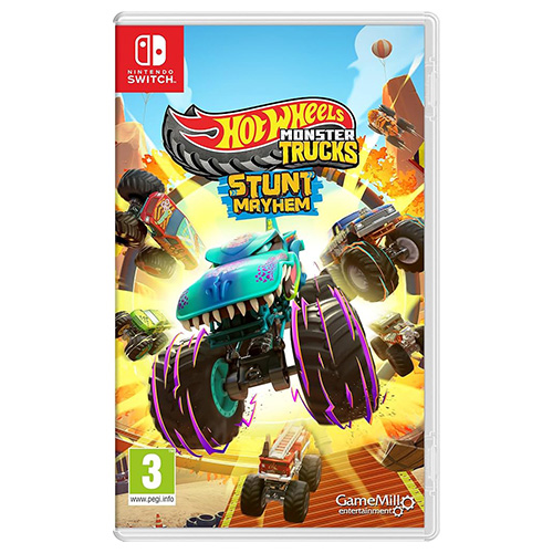 HOTWHEELS MONSTER TRUCKS - STUNT MAYHEM (EU)(Eng)(Switch)