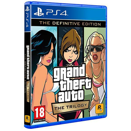 Grand Theft Auto: The Trilogy Definitive Edition - (R2)(Eng/Chn)(PS4)