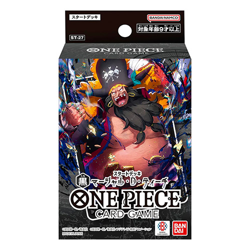ONE PIECE CARD GAME Start Deck Black Teach [ST-27](TCG) (SALE)