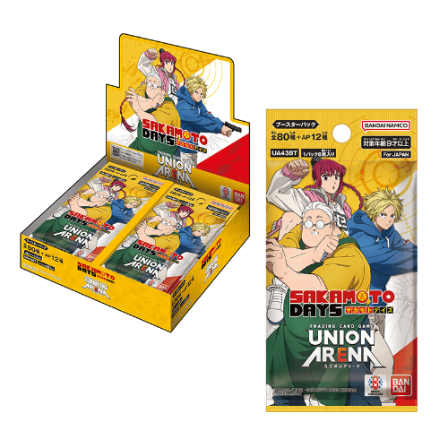 UNION ARENA Booster Pack SAKAMOTO DAYS【UA43BT】(Box)(TCG) (SALE)