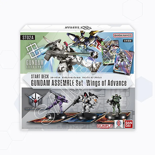 Gundam Card Game Start Deck Gundam Assemble Set Wings of Advance【ST02A】(TCG) (PROMO)