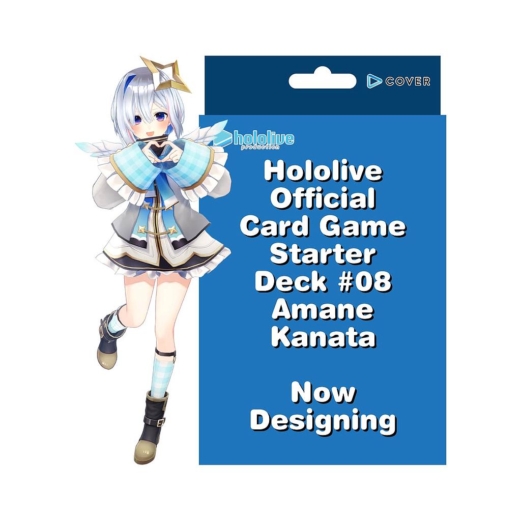 Hololive Official Card Game Starter Deck #08 Amane Kanata (TCG)(Pre-Order)