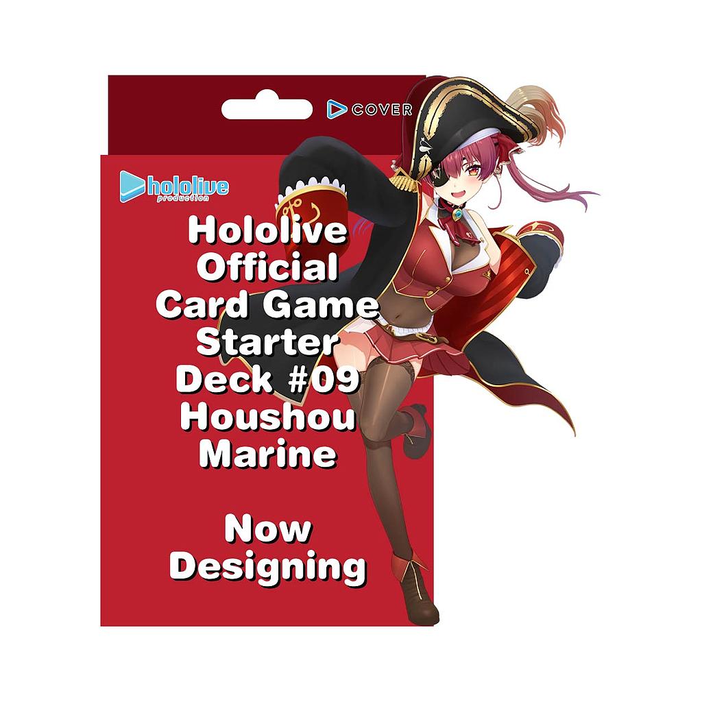 Hololive Official Card Game Starter Deck #09 Houshou Marine (TCG)(Pre-Order)