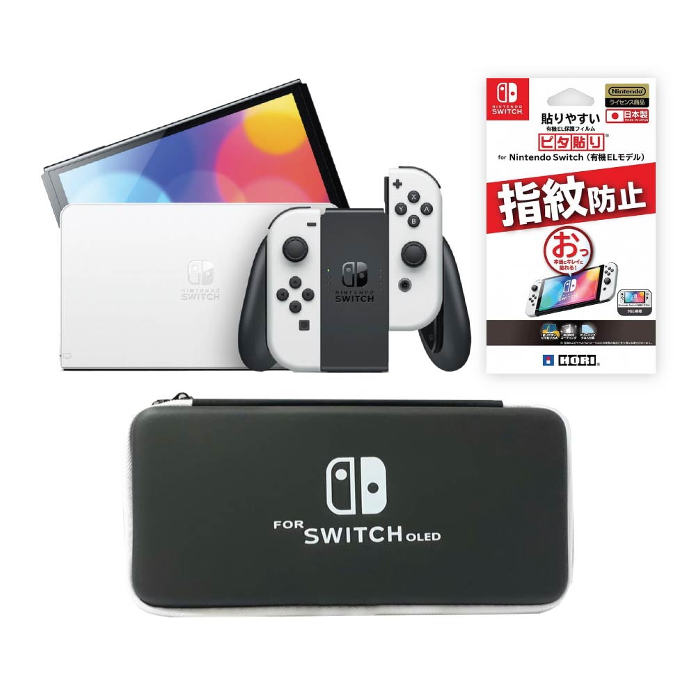 Nintendo Switch OLED (White) Starter Pack