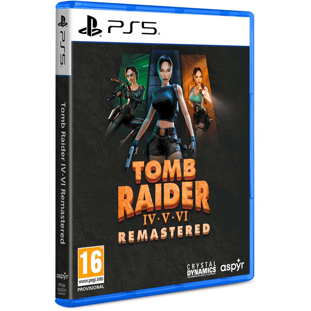 Tomb Raider IV - VI Remastered Starring Lara Croft  - (R2)(Eng/Chn)(PS5)(Pre-Order)