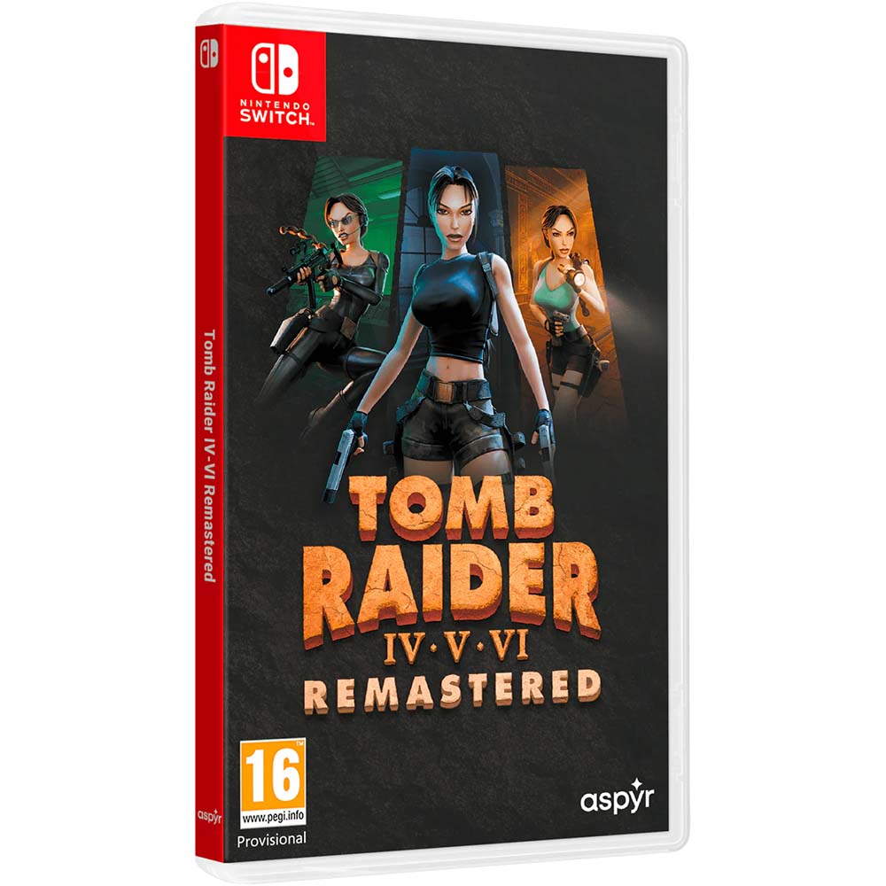 Tomb Raider IV - VI Remastered Starring Lara Croft  - (EU)(Eng/Chn)(Switch)(Pre-Order)