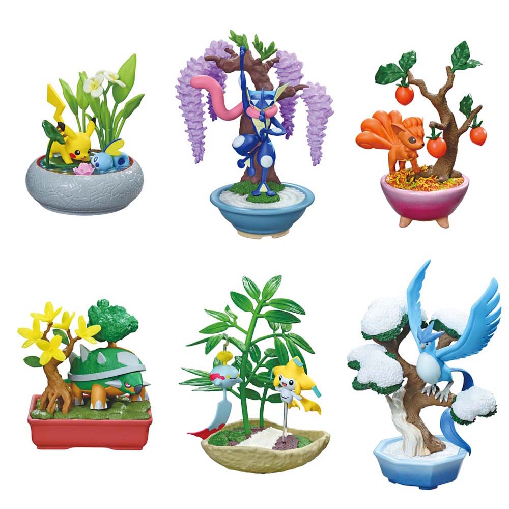 Re-Ment Pokemon Pocket Bonsai 3 (Pokemon Series)(Blind Box)(Set)