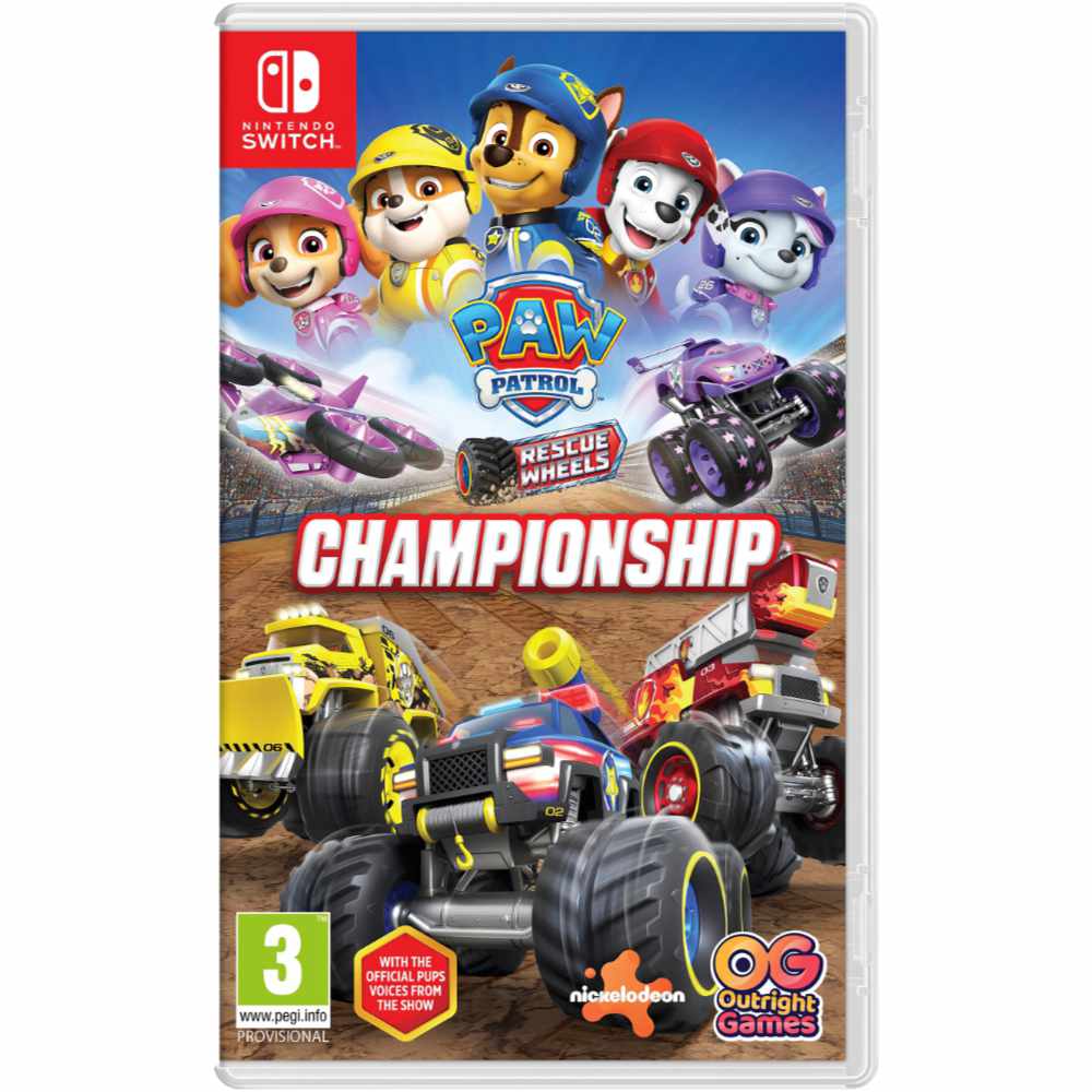 Paw Patrol Rescue Wheels Championships (EU)(Eng/Chn)(Switch)(SALE)