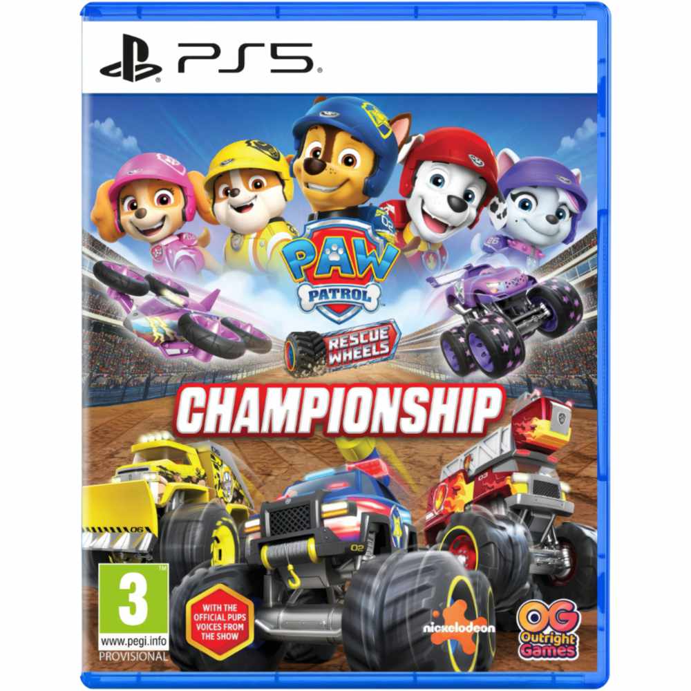 Paw Patrol Rescue Wheels Championships (R2)(Eng/Chn)(PS5)
