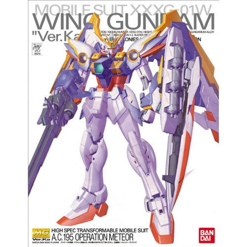 Bandai - 3500 (0028) MG 1/100 Wing Gundam Ver.Ka (62839) (Model kit) (PROMO)