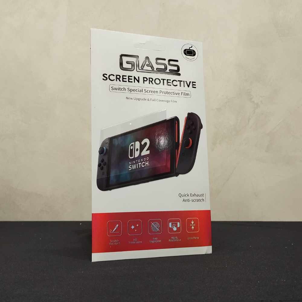 Nintendo Switch 2 Tempered Glass Full Coverage Film
