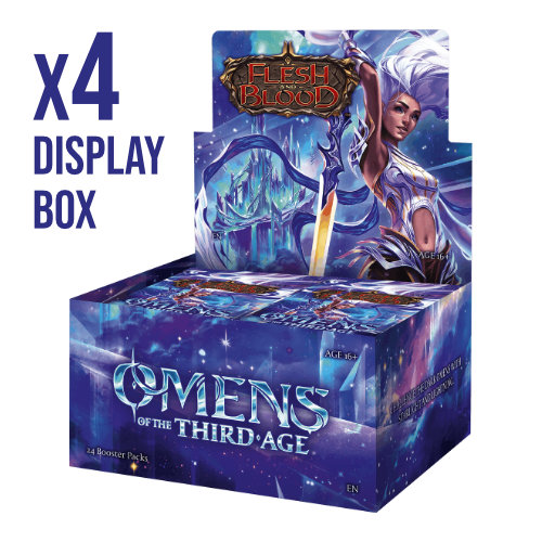Flesh and Blood TCG Omen of the Third Age Booster (Case) (TCG)