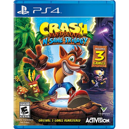 Crash Bandicoot N. Sane Trilogy - (RALL)(PS4)