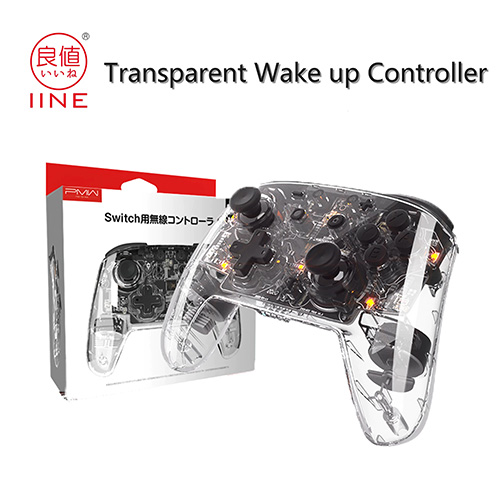IINE Nintendo Switch Wireless Pro Controller - (Transparent)(L513)