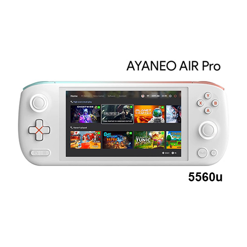 AYANEO Air Pro 5560U (16GB + 1TB) Ultra-thin & Light OLED Windows Gaming Handheld - (Aurora White)