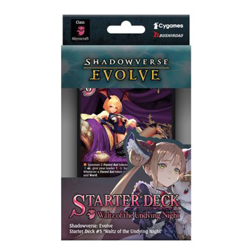 Shadowverse Evolved English Starter Deck Waltz of the Undying Night [TCG] (SALE)