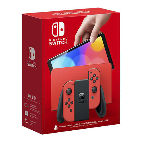 Nintendo Switch (OLED Model) - Mario Red Edition (Maxsoft)