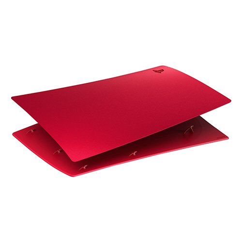 PlayStation 5 Console Covers - (Digital Edition Console)(Volcanic Red)(PS5)